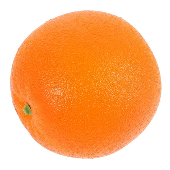 Raindrops Orange Plastic Fruit Props for Photo Gifts Realistic Design Perfect for Picture Taking and Home Decor 4.5 Inches