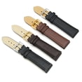 thumbnail image 2 of Accesorios para relojes Correa plana de cuero sintético para hombres y mujeres Reloj con hebilla de pasador Correa de pulsera de cuero liso, 2 of 4