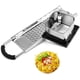 thumbnail image 1 of Máquina de fideos de acero inoxidable con tobogán para masa, cepilladora de fideos, tamiz de fideos, prensa de fideos y tarjeta para masa, ideal para fideos, se puede utilizar en el lavavajillas, 1 of 8