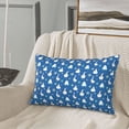 thumbnail image 5 of Fotbe Geese and leaves Pattern Pillow Cases - Envelope Closure - Luxury, Extra Soft, Cooling Pillow Covers - Wrinkle, Fade, Stain Resistant-16"x24", 5 of 6