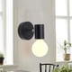 thumbnail image 5 of Aplique de pared ANGGREK Estilo moderno Negro 60W, 5 of 8