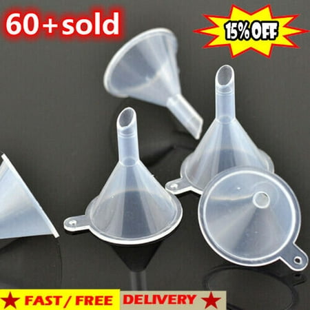 

5X Mini Funnel Plastic Small Funnel For Perfume Kitchen Set Filling Best