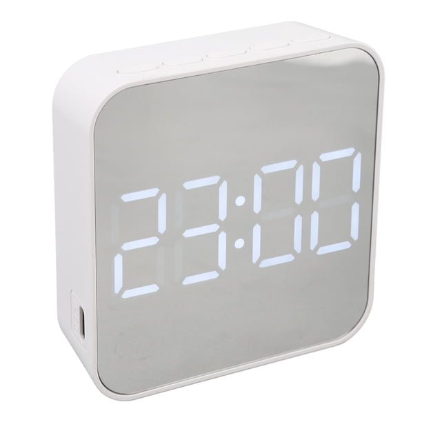 Despertadores Digitales Para Dormitorios, Reloj Digital LED, 2 Configuraciones De Alarma, Pequeño Reloj Despertador Electrónico Multifuncional Con Visualización De Fecha