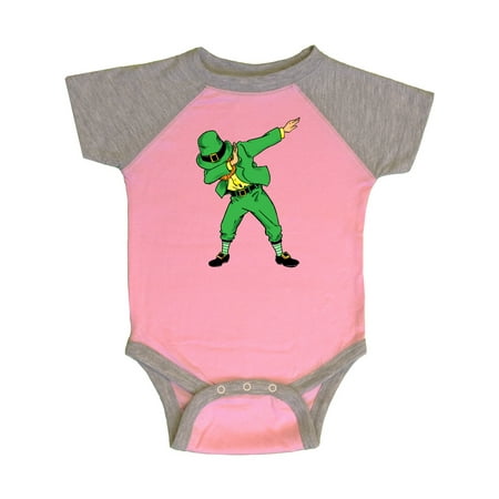 

Inktastic St. Patrick s Day Dabbing Leprechaun Gift Baby Boy or Baby Girl Bodysuit