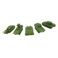 thumbnail image 3 of Modelo De Tanque De Ensamblaje De 5 Piezas, Modelo De Camión Cisterna 4D Para Ni?os, Regalos De Vacaciones Para Ni?os, Verde SM SunniMix Vehículo cisterna, 3 of 8