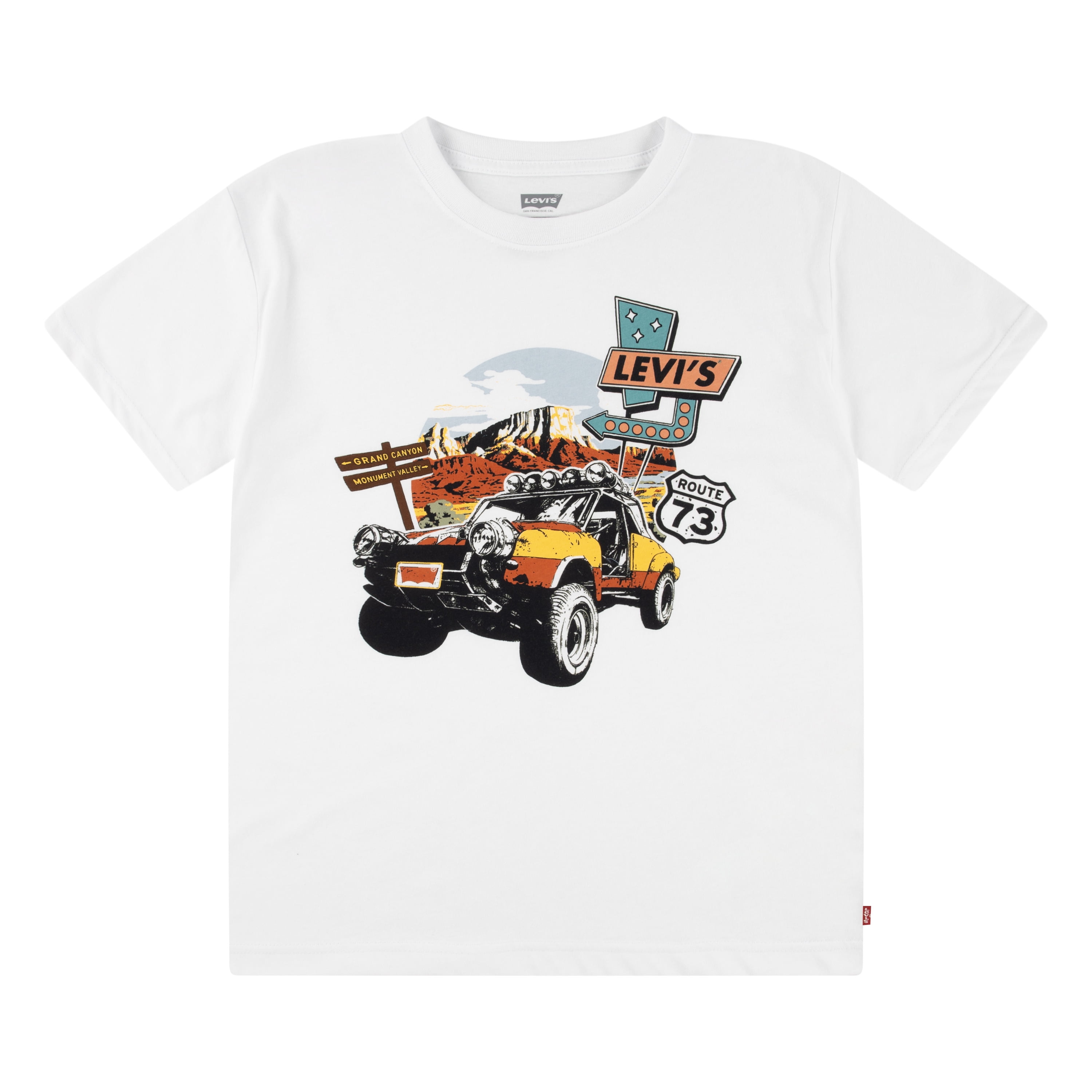Levi's Little and Big Boys Graphic Tee with Short Sleeves, Sizes 4-20