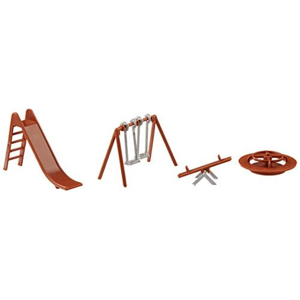 Bachmann Trains Scenery Accessories PLAYGROUND EQUIPMENT HO Scale