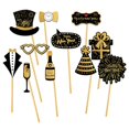 thumbnail image 5 of Handheld 2025 New Year Party Photo Properties For Family Gatherings And Corporate Event Feature Durable Paper And Wood, 5 of 5