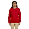 Womens 8 oz. Heavy Blend 50/50 Fleece Crew 5 Pack