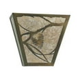 thumbnail image 3 of Meyda Tiffany 52063 Pinecone 13" Wide 2 Light Wall Washer - Copper, 3 of 5