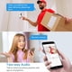 thumbnail image 2 of Wireless Doorbell, Video Doorbell Wireless - Remote Intelligent Visual Home Intercom HD 1080P Night Vision WiFi Rechargeable, 2 of 4