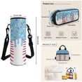 thumbnail image 7 of KUIFORTI Blue Baseball Drip Lunch Box and Backpack Kid Backpack Set 4Pcs Boys School Bag Lightweight for Elementary Primary Middle School Pencil Bags Water Bottle Sleeve Back to School Supplies, 7 of 7