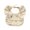 C, variant on Fashionable Angel Wing Bib Water Resistant Polyester Fabric Dry Nursing Bib Saliva Towel for Baby Meal Time