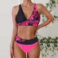 thumbnail image 2 of Enjoytime Plus Size Swimsuit for Women Cute Halter 2 Piece Bikini Sets for Women Modest Bathing Suit Summer Athletic Swimwear, 2 of 5