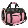 thumbnail image 1 of Pet Bag, Cat Carrier Bag Zip Side Entrance Mesh Design  For Picnic Light Blue,Light Gray,Light Pink, 1 of 8