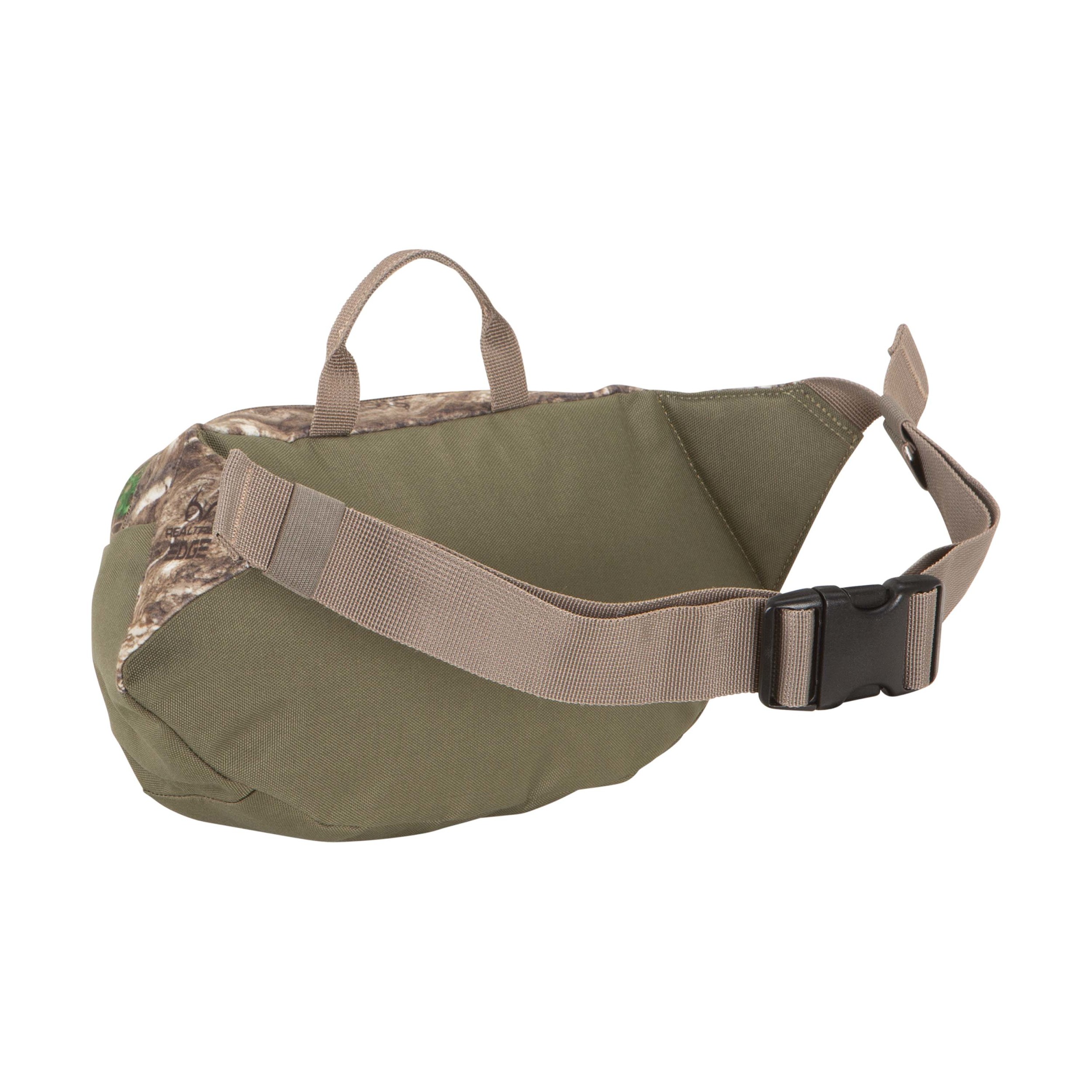 Terrain Gulch Adjustable Hunting Waist Pack, 300 cu. in. Olive & Realtree Edge, Polyester, 19203