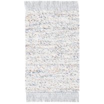 SAFAVIEH Vermont Yvette Solid Area Rug, Grey/Ivory, 3' x 5'