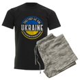 thumbnail image 6 of CafePress - Together We Can Ukraine Pajamas - Men's Dark Loose Fit Cotton Pajama Set, 6 of 7