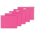 thumbnail image 1 of Hanging File Folders, Letter Size, Pink, 25-pack Banmo, 1 of 5