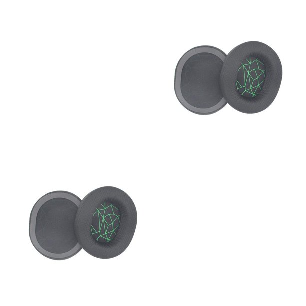 sweethay 2 piezas Cojín para auriculares Aislamiento de ruido Almohadillas en la oreja Cubierta verde Verde 2piezas
