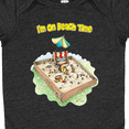 thumbnail image 4 of Inktastic I'm on Beach Time with Sandbox and Beach Chair Boys or Girls Baby Bodysuit, 4 of 5