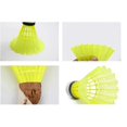thumbnail image 3 of Paquete de 6 volantes de bádminton de nailon, Birdies, entrenamiento de bateo de béisbol/softbol, pelotas de bádminton de alta velocidad con práctica de golpe estable y duradera, ideal para jugadores, 3 of 5