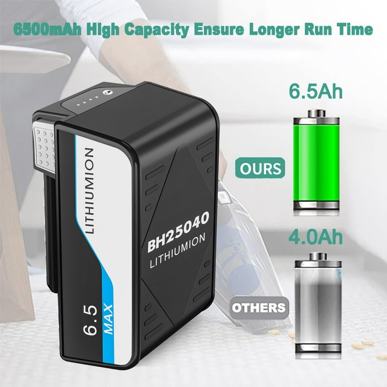 New 20V 6500mAh BH25040 BH15030 BH25030 Battery For Hoover OnePwr Vacuum  Cleaner 