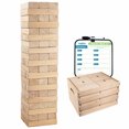 thumbnail image 1 of Giantville Giant 60 Piece Extra Jumbo Tumbling Timber Block Toy w/ Storage Crate, 1 of 6