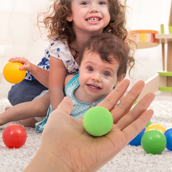 Raindrops Eva Soft Foam Balls Light Green for Family Fun and Target Practice with Unique Design