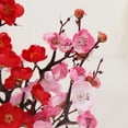 thumbnail image 2 of Simulación de rama de flor de ciruelo, adornos de flores falsas, simulación de flor de invierno, flor seca, flor de durazno, decoración de sala de estar, ramo, decoración del hogar chino, 2 of 4