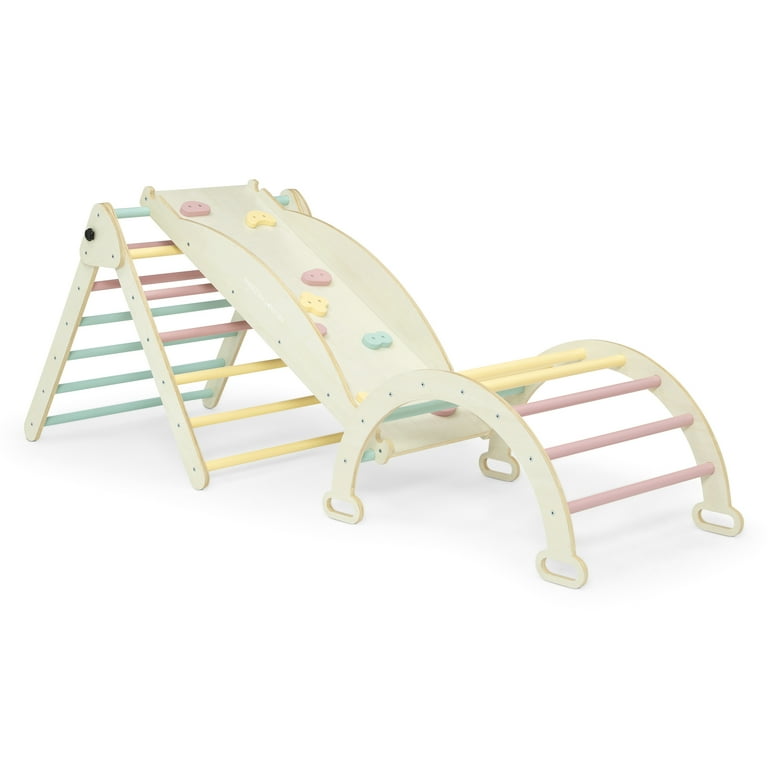 Delta Children Lil' Climber Gym - Wooden Indoor Climbing Gym