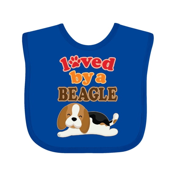 Inktastic Beagle Dog Lover Boys or Girls Baby Bib