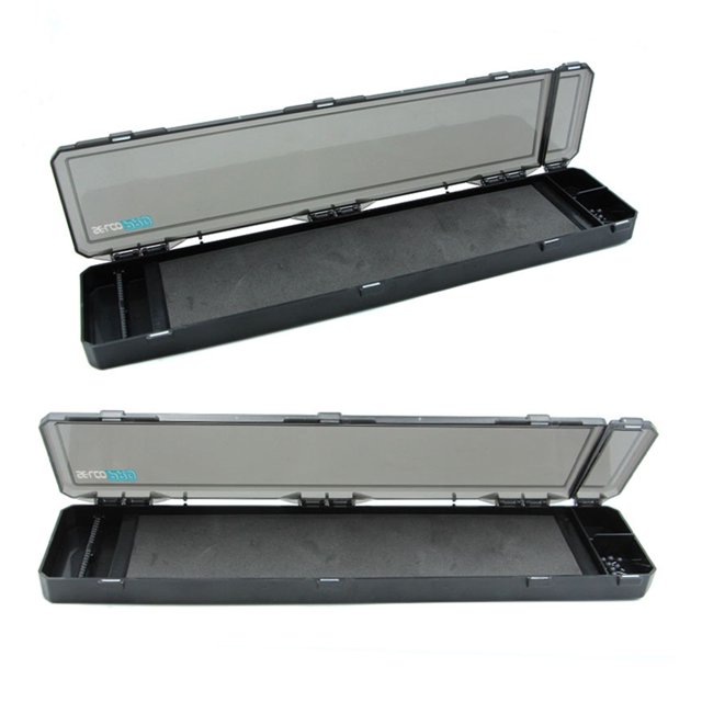 Caja de aparejos de pesca con pasadores, aparejo de pesca de carpa, caja de almacenamiento, tablero de aparejo de pelo rígido