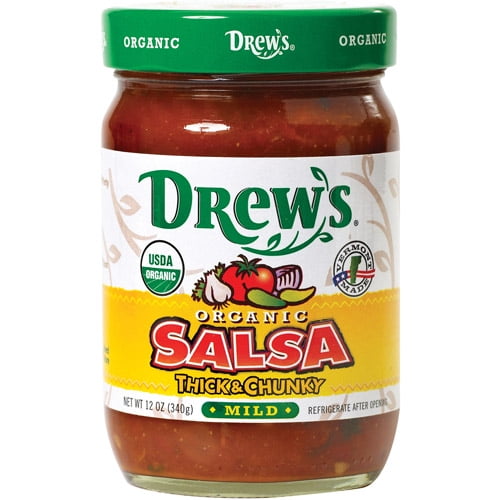 Drew's Thick & Chunky Mild Salsa, 12 oz (Pack of 6) by Generic