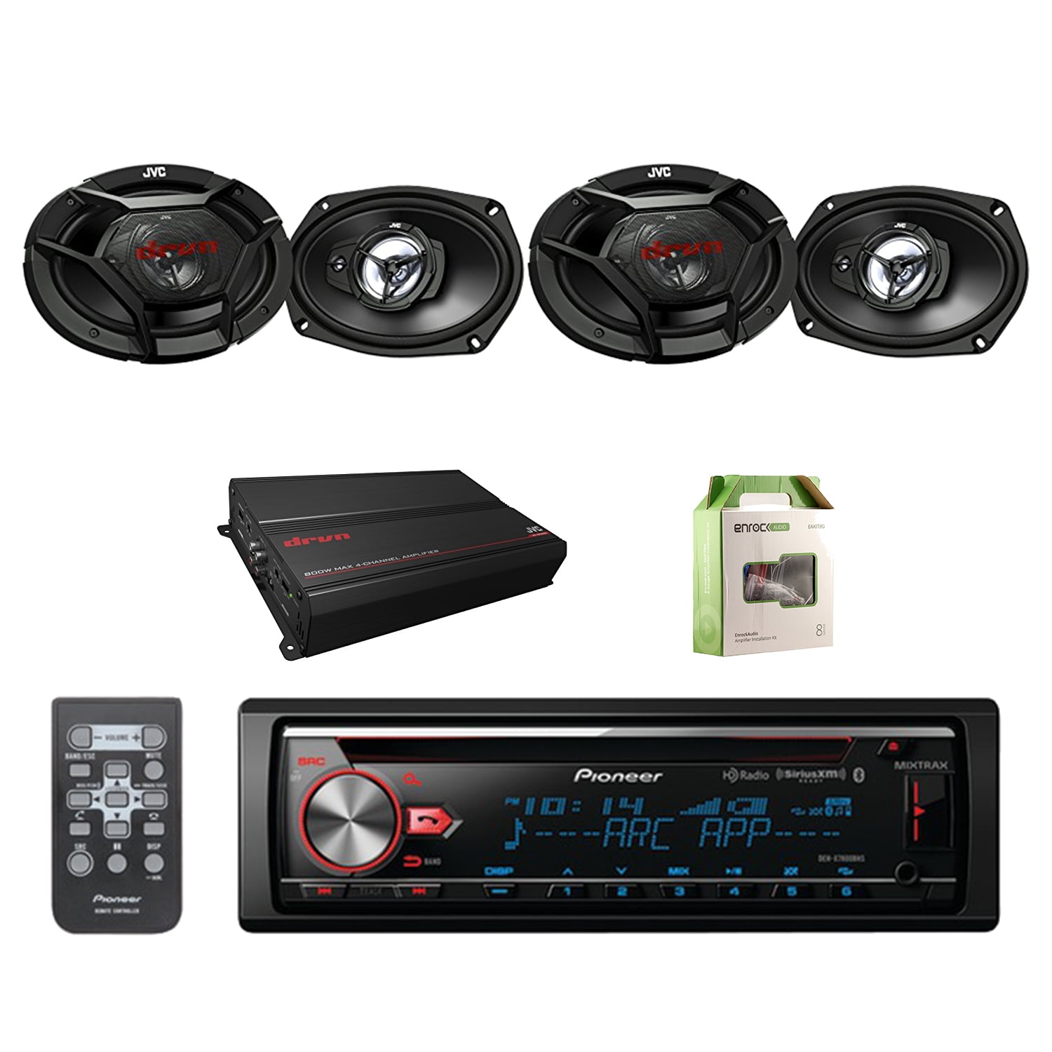 jvc 500 watt speakers