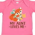 thumbnail image 4 of Inktastic Aunt Loves Me Woodland Fox Boys or Girls Baby Bodysuit, 4 of 5