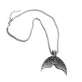 thumbnail image 3 of Bohemian Ethnic Mermaid Tail Pendant Necklace Women Vintage Beach Silver Color Pendant Jewelry, 3 of 6