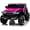 Pink, variant on Yesfashion 12V Ride on Car FL-3588 Off-Road Vehicle Ride on Toy 25W*2 4 Wheeler Battery Powered Quad Toy Vehicle with Remote Control /MP3/ Suspension System /LED Lights/Off-Road Tires/etc