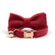 thumbnail image 4 of collier Pour Chat En Cuir, Rouge Mignon 2 Sets Collier De Scurit Avec Lastique, Collier Pour Chaton Avec Clochette, 4 of 5