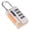 Yellow, variant on Tibvox Weatherproof Padlocks 4 Digit Code Password Lock Portable Luggage Security Lock for Storage Unit Gym Locker Toolbox