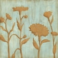 thumbnail image 2 of Meagher, Megan 20x20 White Modern Wood Framed Museum Art Print Titled - Golden Wildflowers I, 2 of 4