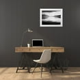 thumbnail image 3 of Adams, Ansel 32x25 White Modern Wood Framed Museum Art Print Titled - Evening, McDonald Lake, Glacier National Park, Montana - National Parks and Monuments, 1941, 3 of 4
