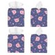 thumbnail image 2 of Balery Cute Pig Porta Pañuelos de Cuero con Estampado – Funda Moderna Cuadrada para Caja de Pañuelos, Dispensador 5x5x5'', 2 of 7