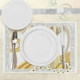 thumbnail image 3 of Ambesonne Cat Place Mats Set of 4, Magic Kitty Ornate, Standard Size, Multicolor, 3 of 6