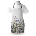 thumbnail image 4 of Spring Apron, Colorful Thriving Garden with Herbs and Flowers Pattern Seasonal Rural Field Meadow, Unisex Kitchen Bib with Adjustable Neck for Cooking Gardening, Adult Size, Multicolor, by Ambesonne, 4 of 4