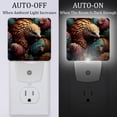 thumbnail image 2 of Pangolin LED Square Night Light - Energy Efficient and Stylish Illumination for Bedrooms and Hallways - 200 Characters, 2 of 6