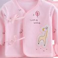 thumbnail image 7 of Hessimy Toddler Kids Toddler Boys Soft Comfy Solid Raglan Long Sleeve Sleepwear Pajamas silk pajamas for Toddler Girl Boy set(Pink,0-3 Months), 7 of 7
