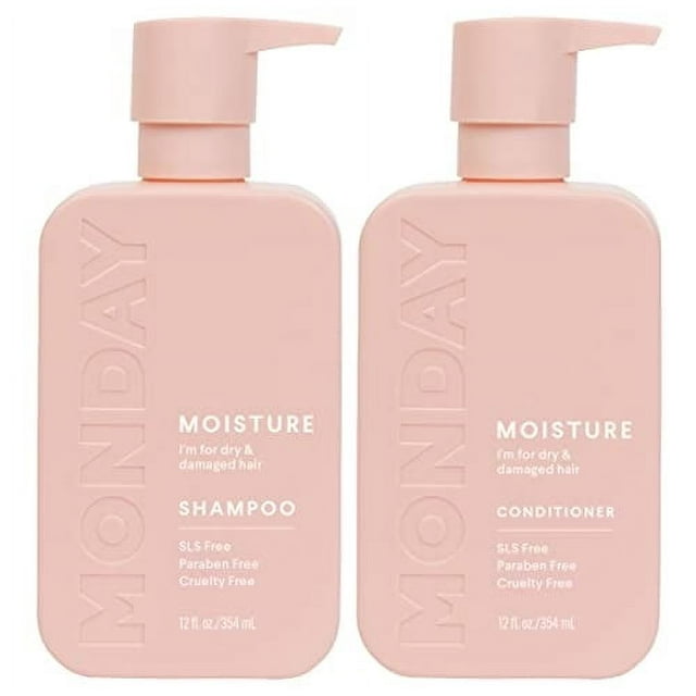 Set de champú y acondicionador MONDAY HAIRCARE Moisture 340 ml x2