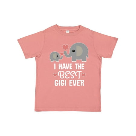 

Inktastic Best Gigi Ever Grandkids Gift Toddler Boy or Toddler Girl T-Shirt