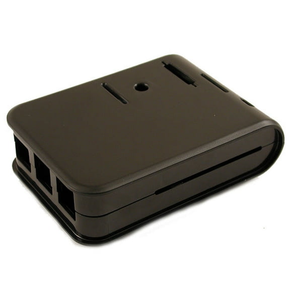 1593HAMPI3BK - Framboise PI 3 2 et B+ Boîtier Plastique Noir